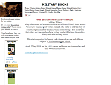 Tablet Screenshot of military-writers.com